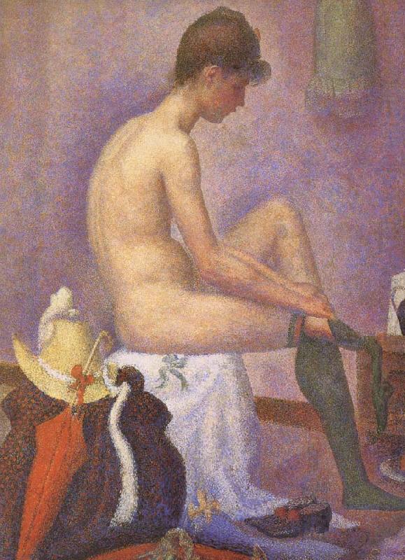 The Post of Woman, Georges Seurat